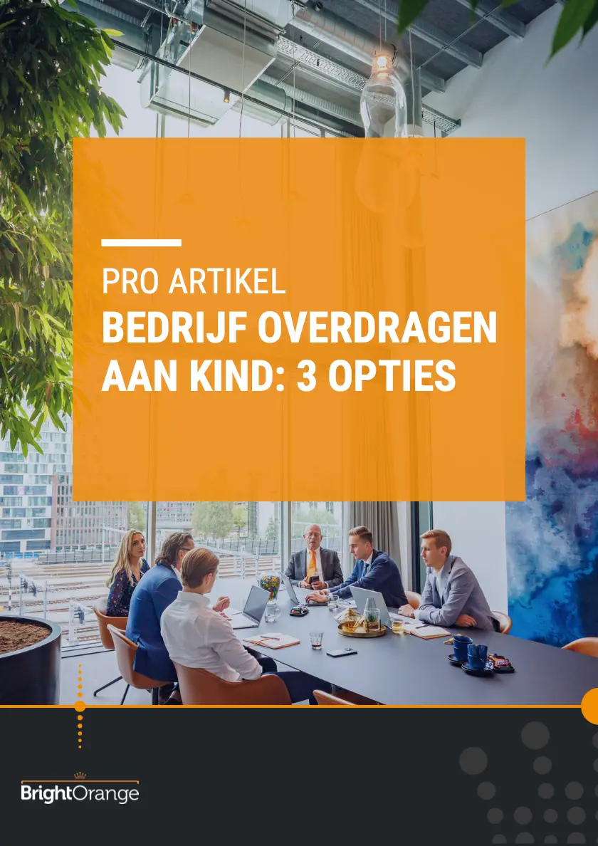 Bedrijf Overdragen Aan Kind 3 Opties