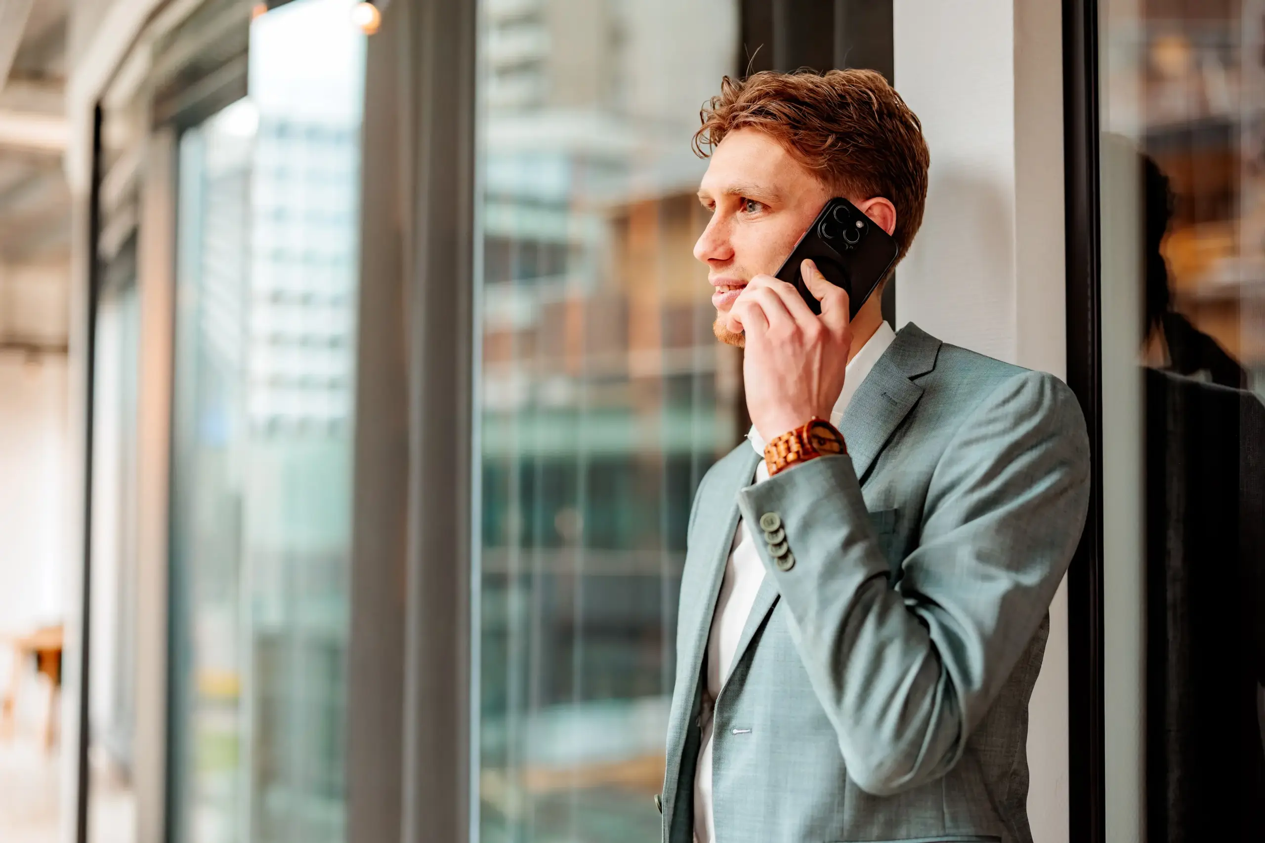Telefoongesprek Over Overname Klantenbestand